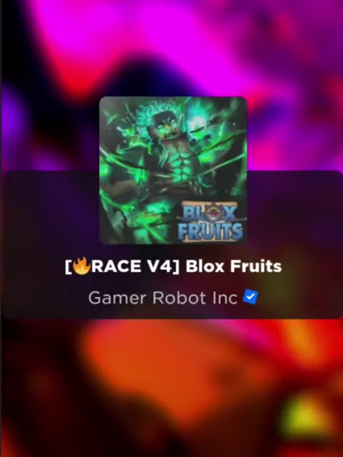 blox fruits races v4