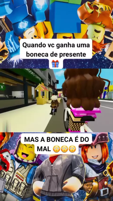 A boneca gigante #foryou #fy #viral #trend #roblox #game #robloxmemes