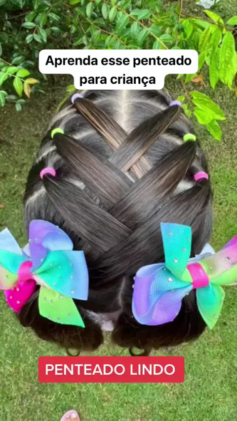 PENTEADO INFANTIL PARA CABELO CACHEADO✨ - Jadilian Lima 