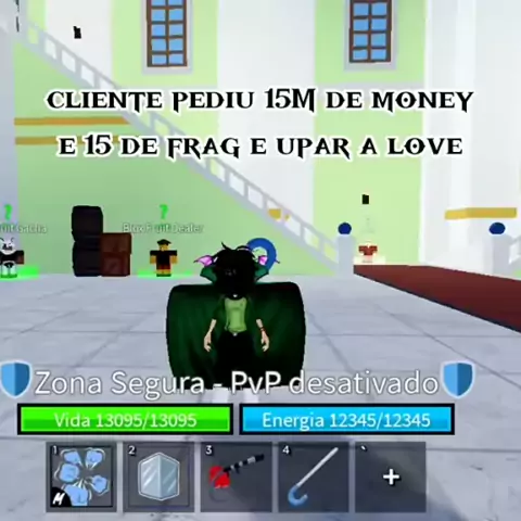 UPEI A CONTA ABANDONADA ATÉ O LEVEL 2400 no BLOX FRUITS! 