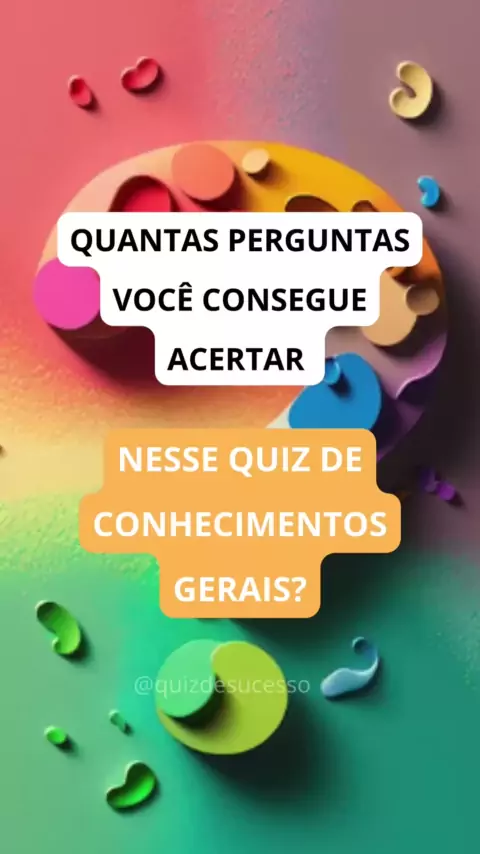 QUIZ DE CONHECIMENTOS GERAIS SOBRE A REGIÃO NORDESTE! #quiz #quizz #en