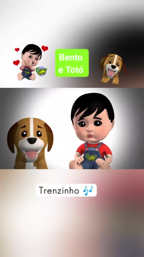 Bento e Totó - Mascotes Amigos (Desenho Infantil) 