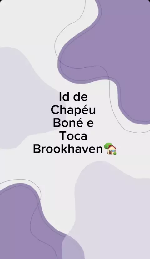 Id de chapéu do brookhaven #vaiprafy #fyp #tiktok #roblox