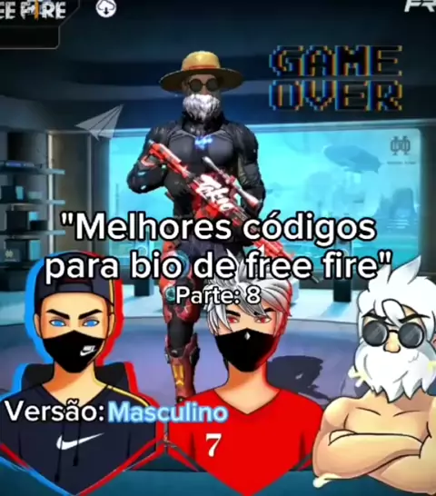 códigos de free fire livre