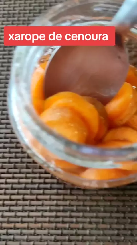 Xarope de cenoura, Receitas