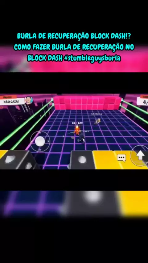 burla de recuperação block dash