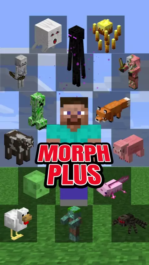 How To Download Morph Mod in Minecraft PE 1.20