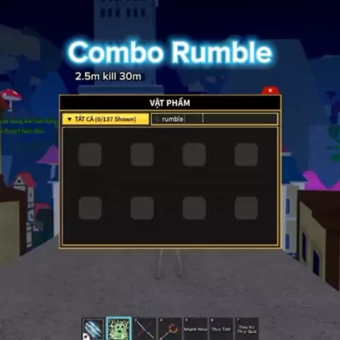 Roblox) COMBO Rumble and phoenix fruit (blox fruit), Video Gaming