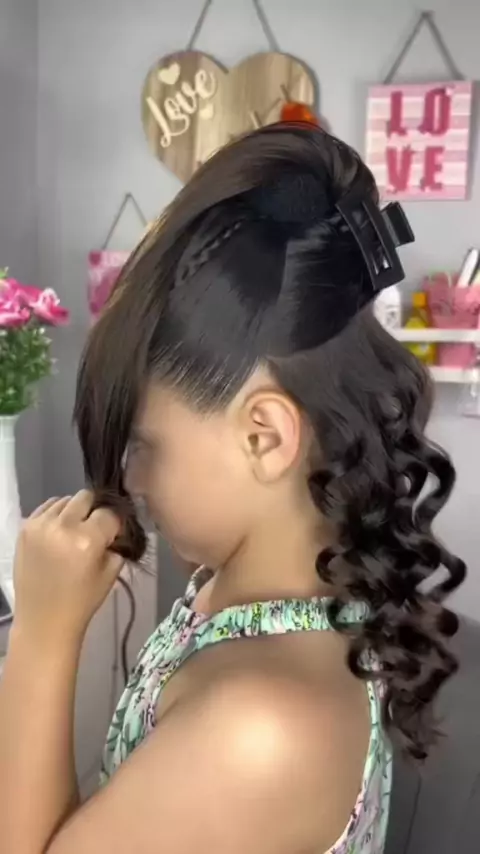 Aprenda a fazer um penteado infantil para daminha, formatura super