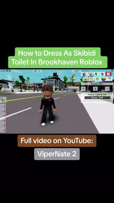 Eu Criei o SKIBIDI TOILET no Brookhaven RP 