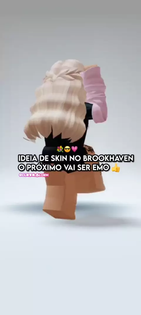 skin emo roblox para menina｜Pesquisa do TikTok