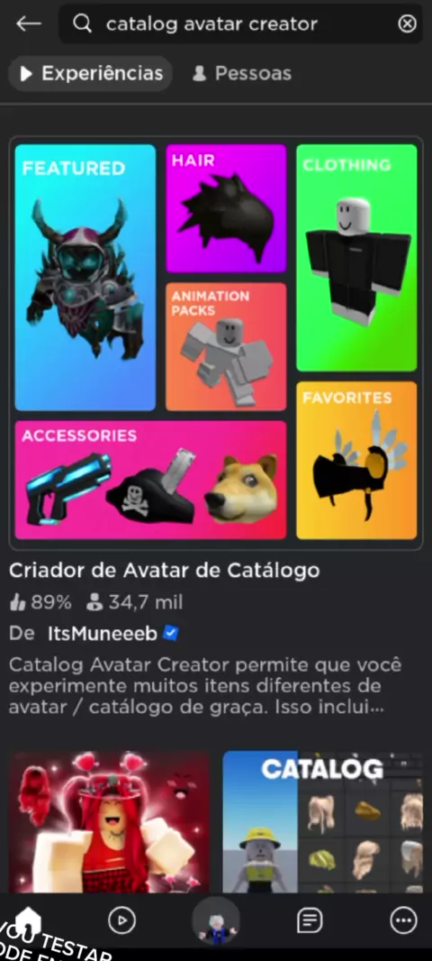 tutorial on how to enter codes on catalog avatar creator #roblox