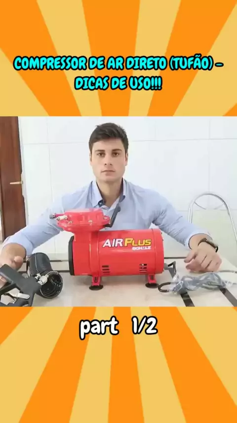 Compressor Ar Direto Tufão 110v/220v