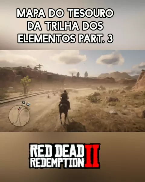 RED DEAD REDEMPTION 2 - MAPA TESOURO ESBOÇADO