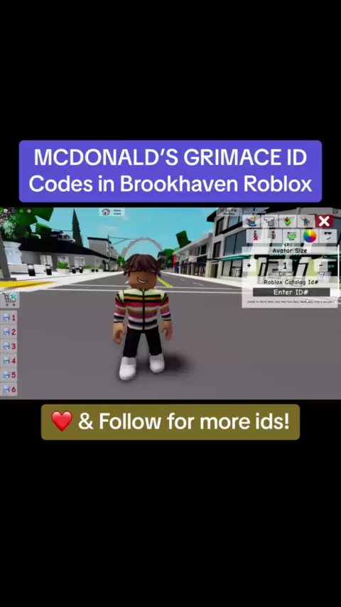 grimace roblox avatar id