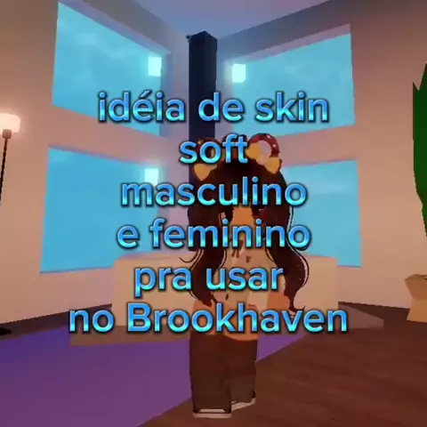 ideia de skin no roblox no brookhaven soft