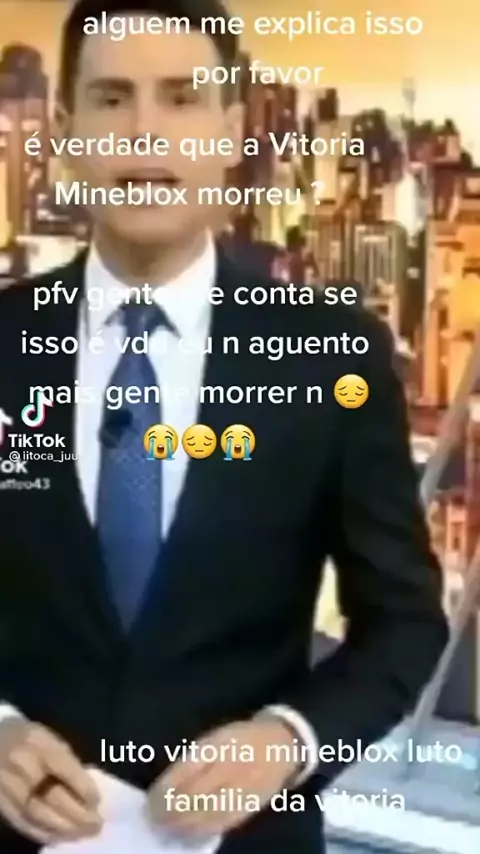 vitoria mineblox morreu de verdade