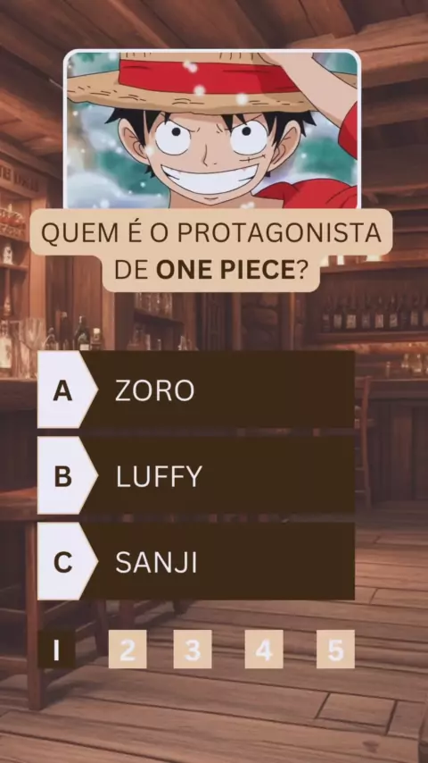 One Piece — Quiz: Qual personagem você é?