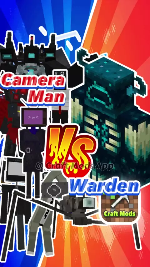 Camera Man, Minecraft Skin