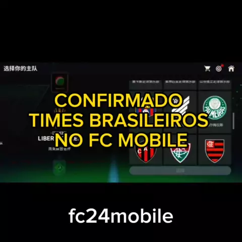TUTORIAL DE COMO ENCONTRAR OS TIMES BRASILEIROS NO EA FC MOBILE 24