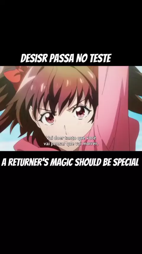 Anime de A Returner's Magic Should Be Special estreia em 2023