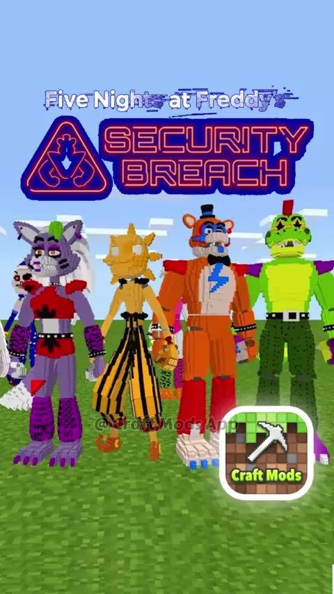 LANÇOU Five Nights at Freddy's Security Breach NO CELULAR! FNAF