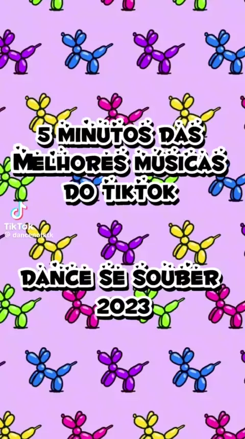 Sequência De Músicas Mais Tocadas do {TikTok} - Dance Se Souber 2023! 
