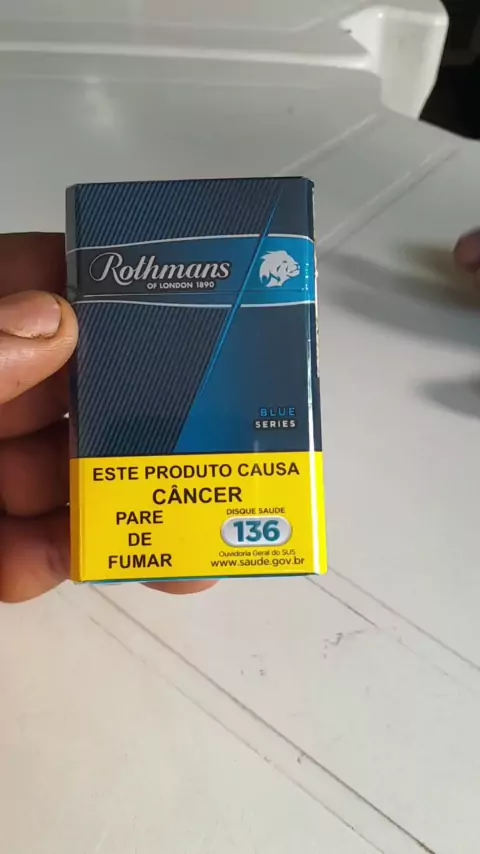 rothmans blue mg